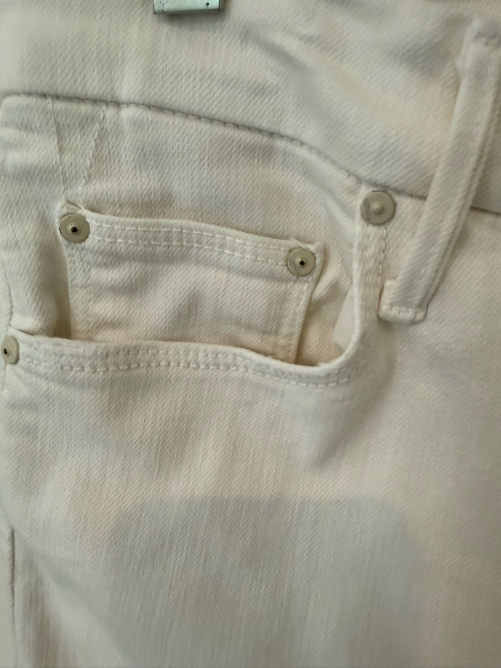 MOTHER White Skinny Jeans - Women’s Slim Fit - Picture 5 of 16